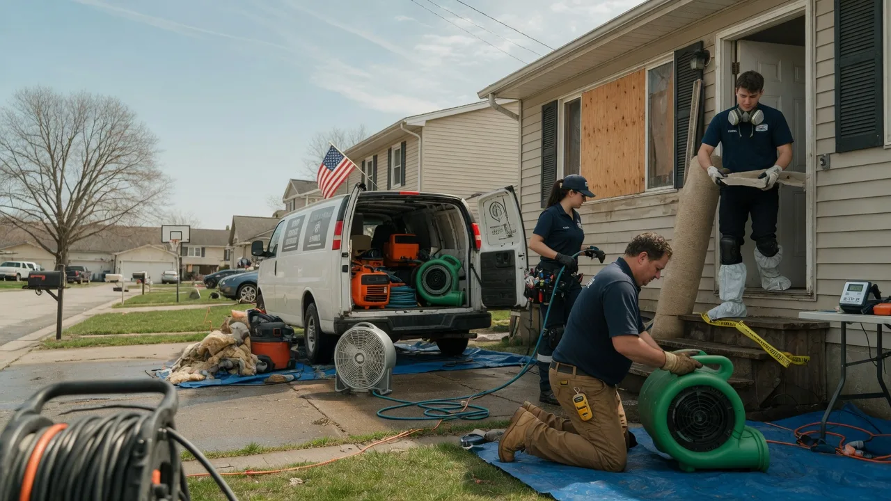Water Damage Restoration in Everton, MO near me